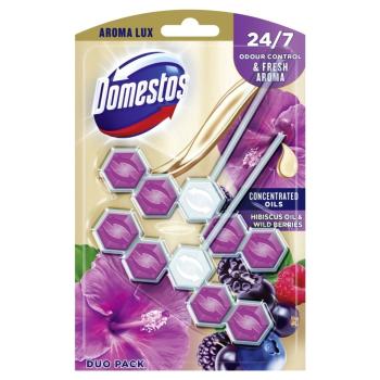 DOMESTOS Aroma Lux Hibiscus oil & Wild Berries 2 x 55 g