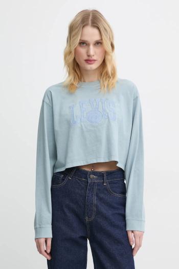 Bavlnené tričko s dlhým rukávom Levi's A9418