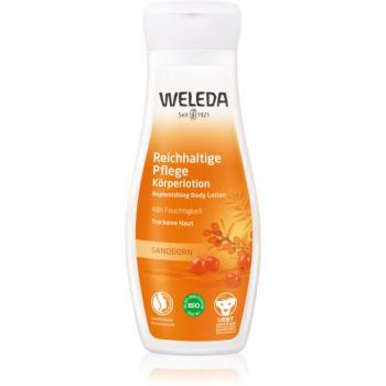 Weleda BIO Rakytníkový sirup Rakytník energizujúce telové mlieko 200 ml