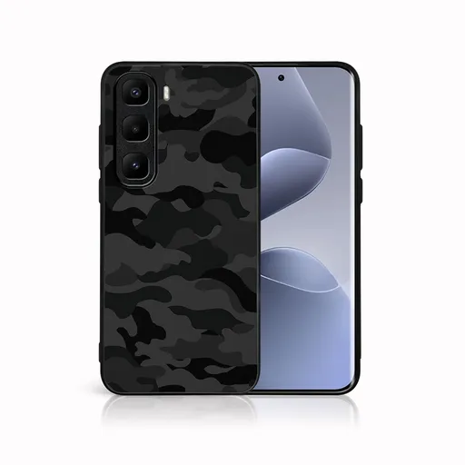 MY ART Ochranný kryt pre Infinix Hot 50 Pro+ BLACK CAMO (234)
