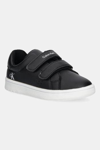 Detské tenisky Calvin Klein Jeans čierna farba, V1X9-83151