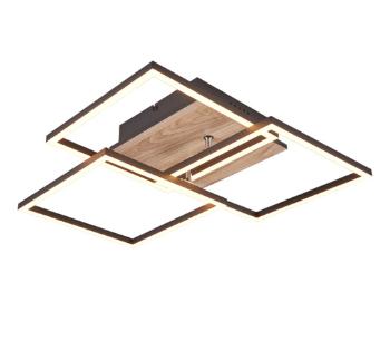 LED stropné osvetlenie Reality Mobile drevodekor R62883135