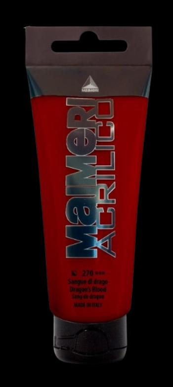 MAIMERI ACRILICO - Akrylové farby 270 - dragon´s blood, 0,075 L