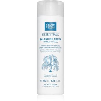 MartiDerm Essentials normalizačné tonikum pre redukciu kožného mazu 200 ml