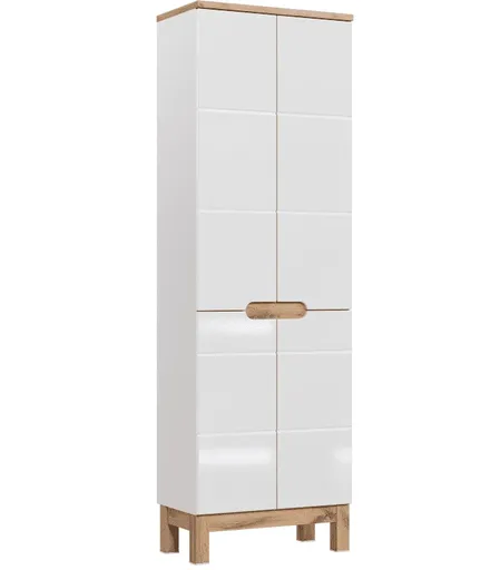 ArtCom Vysoká skrinka do kúpeľne BALI White 805