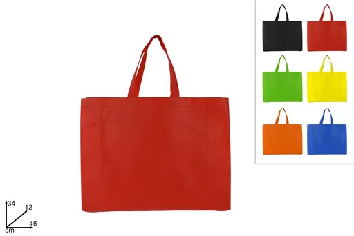 MAKRO - Taška nákupná zelená,žltá,modrá,červená