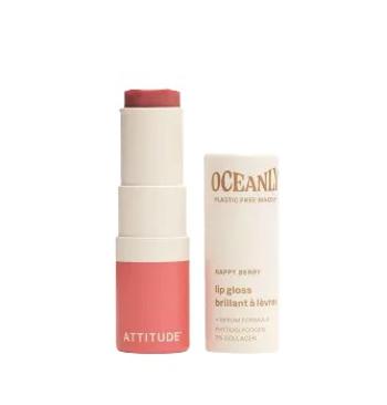 Attitude Lesk na pery Oceanly (Lip Gloss) 3,4 g Happy Berry