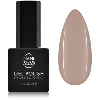 NaniNails NANI Professional gélový lak na nechty odtieň Light Coffee 6 ml