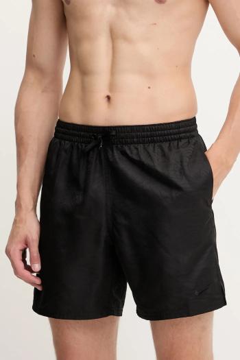 Plavkové šortky Nike čierna farba, NESSF507