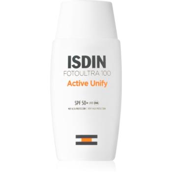 ISDIN Foto Ultra 100 Active Unify rozjasňujúci ochranný krém SPF 50+ 50 ml