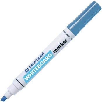 Značkovač Centropen 8569 na biele tabule modrý klinový hrot 1-4,5mm