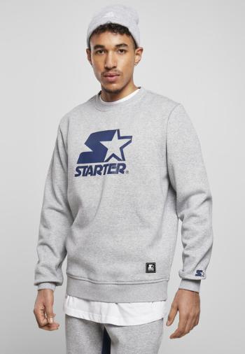 Starter Logo Crewneck heathergrey - S