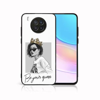 MY ART Silikónový obal Huawei Nova 8i QUEEN (139)