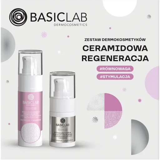 BasicLab Dermocosmetics Ceramide Regeneration darčeková sada pre regeneráciu pleti