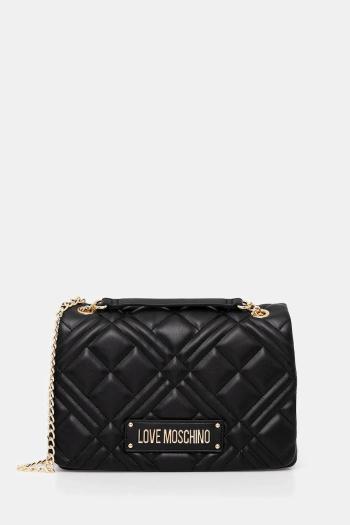 Kabelka Love Moschino čierna farba, JC4153PP0MLA0000
