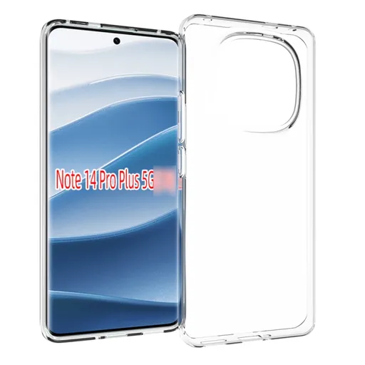 TPU Ochranný kryt pre Xiaomi Redmi Note 14 Pro+ 5G priehľadný