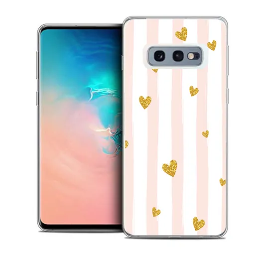 MY ART Ochranný kryt Samsung Galaxy S10e HEARTS (006)