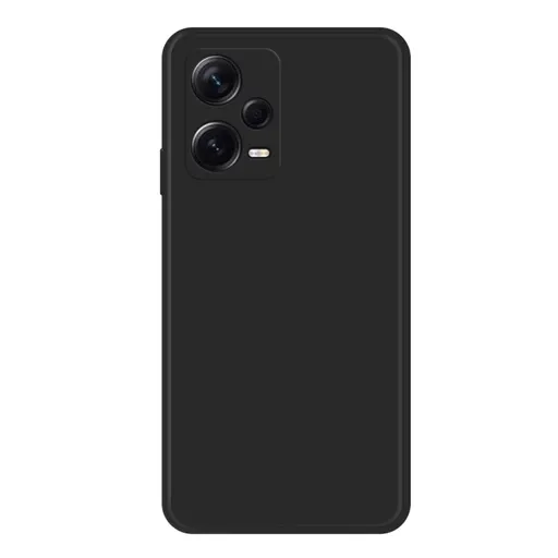 RUBBER Ochranný kryt pre Xiaomi Redmi Note 12 Pro+ 5G čierny