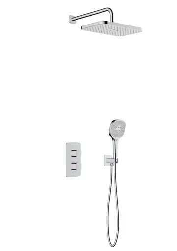 KFA - Súprava sprchová Malaga, termostatická, podomietková, chróm 5759-501-00