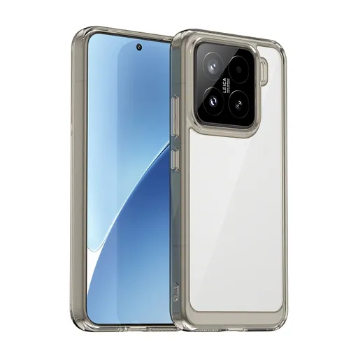 CRYSTAL Ochranný obal pre Xiaomi 15 šedý