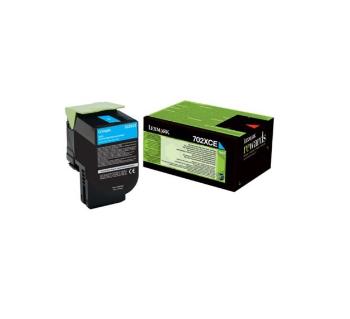 Lexmark 70C2XCE azúrový (cyan) originálny toner