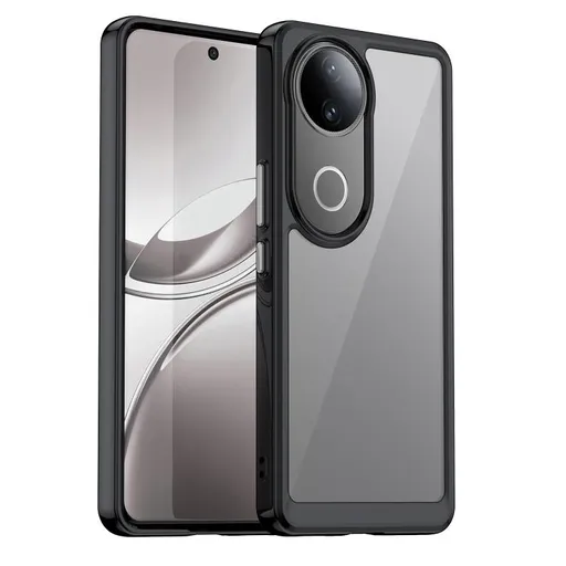 CRYSTAL Ochranný obal pre Vivo V50 5G čierny