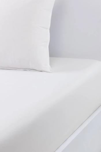 BOSS pamut gumis lepedő BEBOSS White 90 x 200 cm fehér