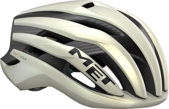 MET Trenta 3K Carbon MIPS Vanilla Ice Gold/Matt L (58-61 cm) Prilba na bicykel