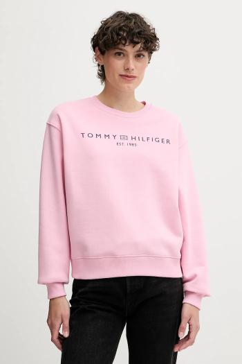 Mikina Tommy Hilfiger s potlačou, WW0WW39791
