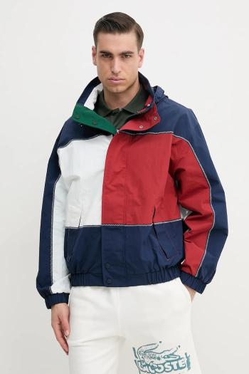 Obojstranná bunda Tommy Hilfiger SAILING tmavomodrá farba, prechodná, MN0MN00006