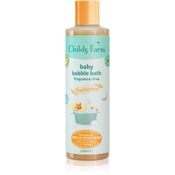 Childs Farm OatDerma Baby Bubble Bath pena do kúpeľa a čistiaci gél bez parfumácie pre deti 250 ml