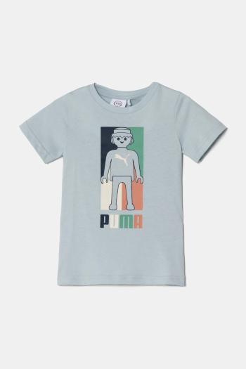 Detské bavlnené tričko Puma X PLAYMOBIL s potlačou, 627388