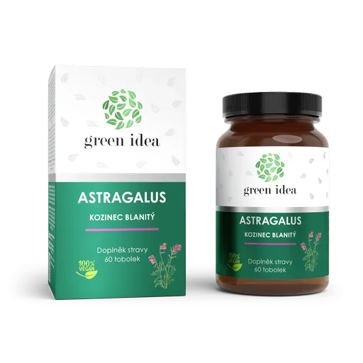 Astragalus – Kozinec blanitý – kapsuly 60 ks – Green idea