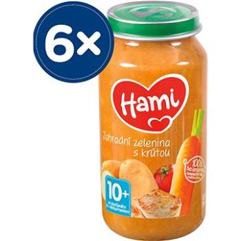 Hami Záhradná zelenina s morkou, 6× 250 g (5900852929984)