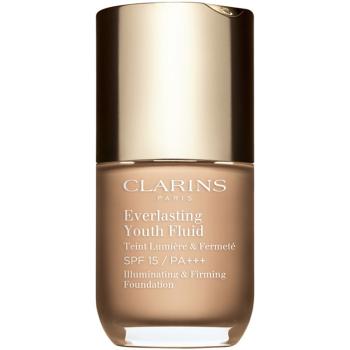 Clarins Everlasting Youth Fluid rozjasňujúci make-up SPF 15 odtieň 108.3 Organza 30 ml