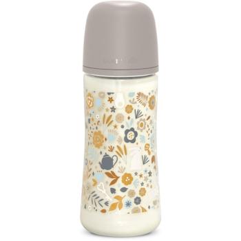 Suavinex Wonderland SX Pro Physiological Anti-Colic dojčenská fľaša L Dense Flow 6 m+ Liberty Cream 360 ml