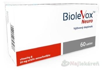 BIOLEVOX Neuro s kyselinou listovou a vitamínom B, 60tbl