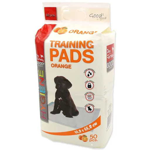 Dog Fantasy Podlozka Orange 55,8 x 55,8 cm 50 ks