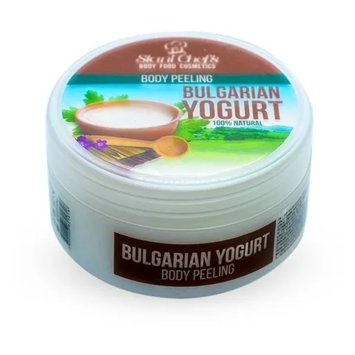 HRISTINA Prírodný telový peeling bulharský jogurt a morská soli 250 ml