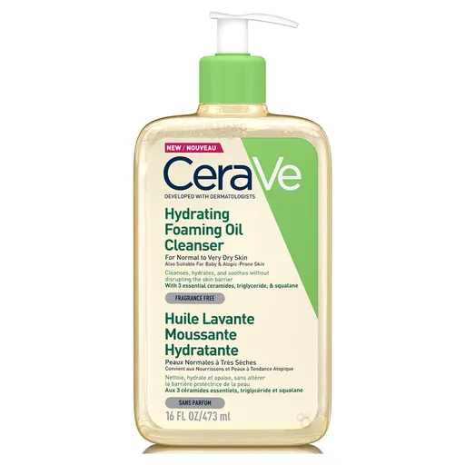 CERAVE Hydratačný čistiaci peniaci olej 473 ml