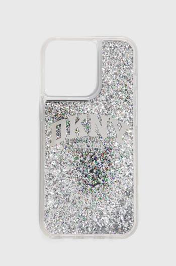 Puzdro na mobil Dkny iPhone 13 Pro / 13 6.1" čierna farba, DKHCP13LLBNAEK,