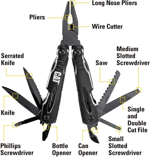 Caterpillar Multifunkčná sada 13v1 CT980021
