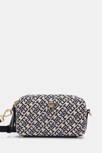 Kabelka Tommy Hilfiger tmavomodrá farba, AW0AW17443