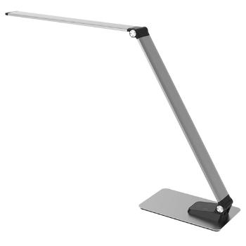 SOLIGHT WO51-S LED STOLNA LAMPICKA STMIEVATELNA, 11W,ZMENA CHROMATICKOSTI,BRUSENY HLINIK, STRIEBORNA vystavený kus
