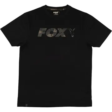 FOX Black/Camo Print T-Shirt (RYB018241nad)