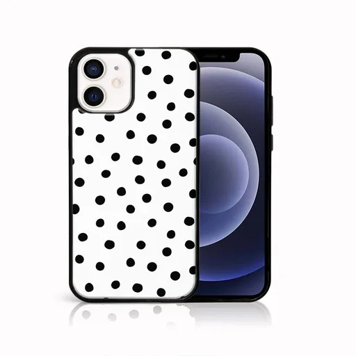 MY ART Ochranný obal pre Apple iPhone 12 mini DOTS (168)