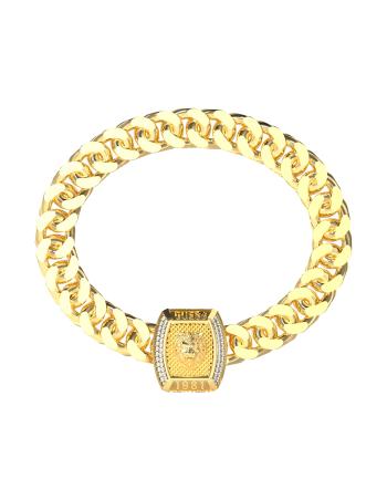 Guess Štýlový pozlátený náramok Lion King JUMB05005JWYG 19 cm