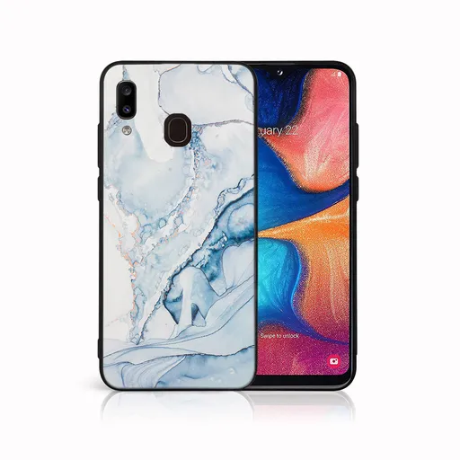 MY ART Ochranný obal pre Samsung Galaxy A20e LIGHT BLUE (149)