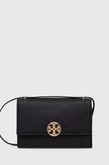 Kožená kabelka Tory Burch Miller čierna farba, 154703.001,