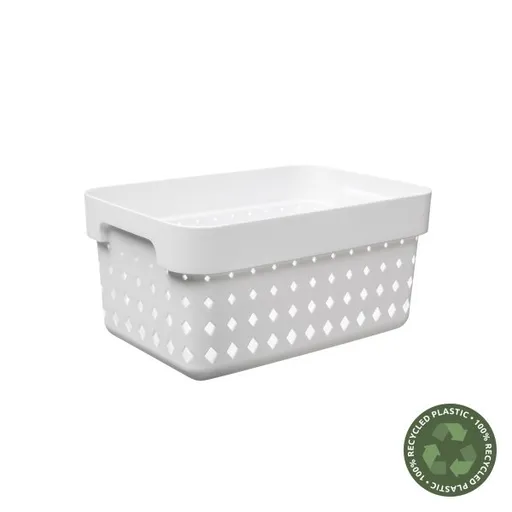 PLAST TEAM - Košík úložný 5l biely Seoul